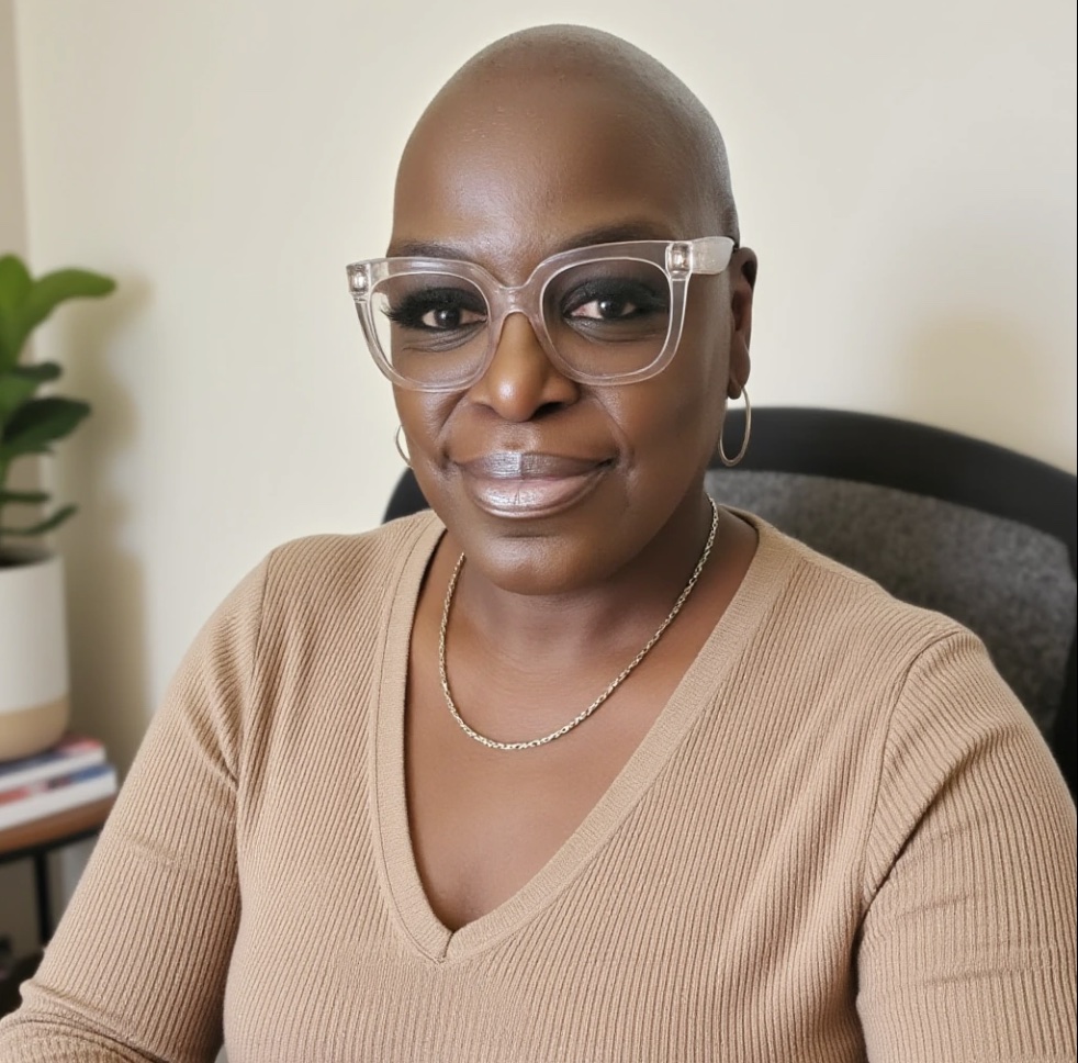 Beverly Sellers-Robinson smiling warmly in a natural portrait